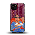 foodie queen back phone cover | glass case for iphone 13