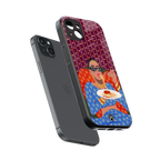 foodie queen back phone cover | glass case for iphone 14 plus