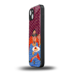 foodie queen back phone cover | glass case for iphone 14 plus
