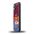 foodie queen back phone cover | glass case for iphone 16 plus
