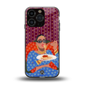 foodie queen back phone cover | glass case for iphone 16 pro