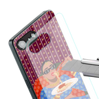 foodie queen back phone cover | glass case for iphone 16e