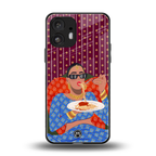 foodie queen back phone cover | glass case for nothing phone 2