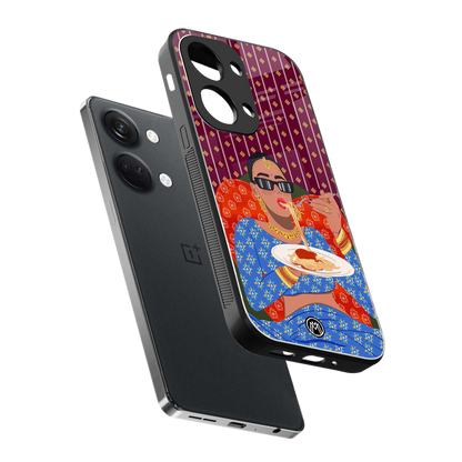 foodie queen back phone cover | glass case for oneplus nord 3