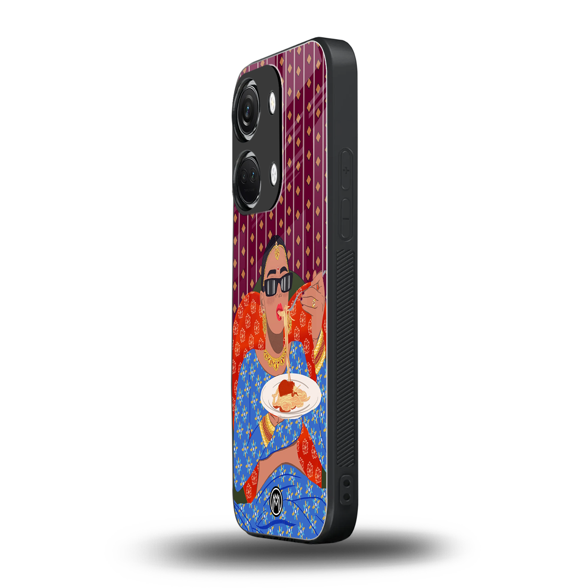 foodie queen back phone cover | glass case for oneplus nord 3