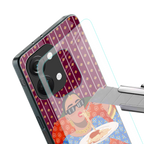 foodie queen back phone cover | glass case for oneplus nord 3
