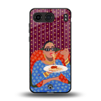 foodie queen back phone cover | glass case for oneplus nord 4