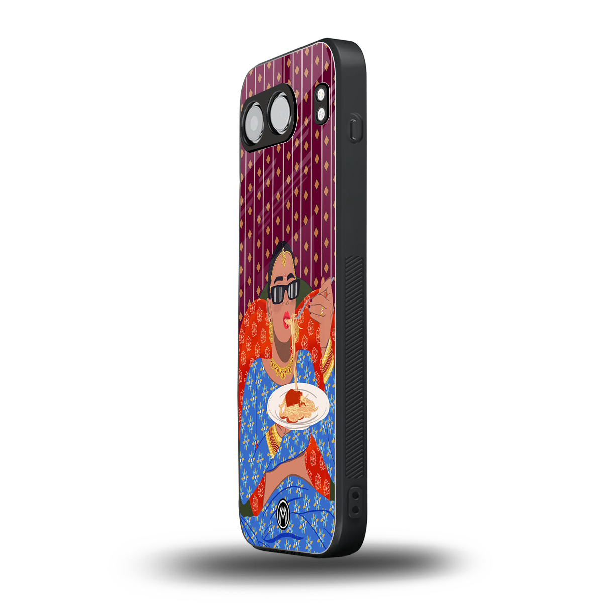 foodie queen back phone cover | glass case for oneplus nord 4
