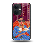 foodie queen back phone cover | glass case for oneplus nord ce 3
