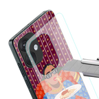 foodie queen back phone cover | glass case for oneplus nord ce 3
