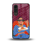 foodie queen back phone cover | glass case for oneplus nord ce 4 lite