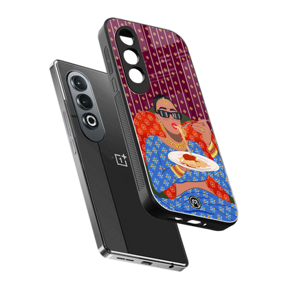 foodie queen back phone cover | glass case for oneplus nord ce 4