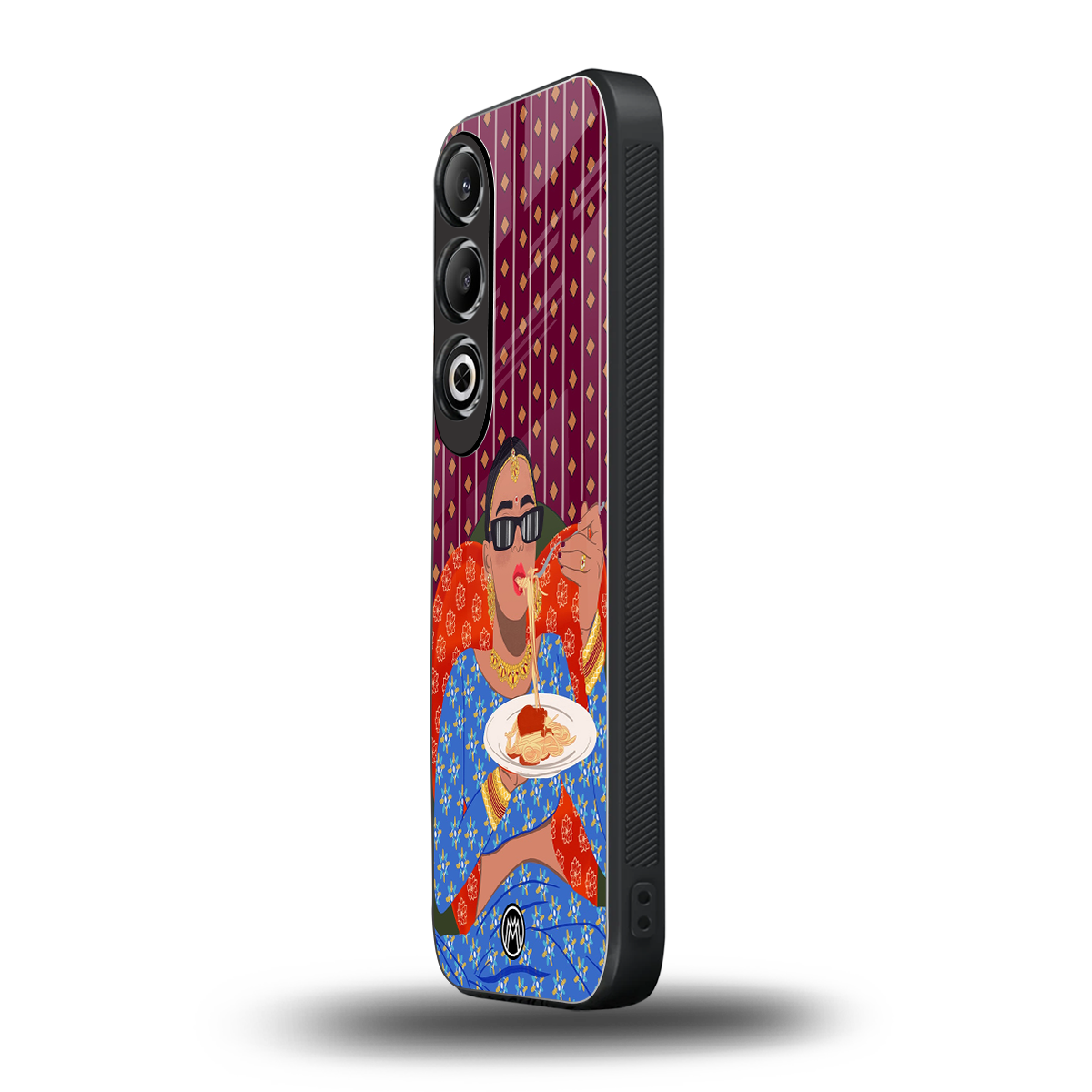 foodie queen back phone cover | glass case for oneplus nord ce 4