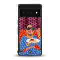 foodie queen back phone cover | glass case for google pixel 6 pro