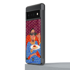 foodie queen back phone cover | glass case for google pixel 6 pro