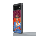 foodie queen back phone cover | glass case for google pixel 6