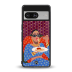 foodie queen back phone cover | glass case for Google Pixel 8