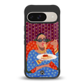foodie queen back phone cover | glass case for google pixel 9