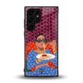 foodie queen back phone cover | glass case for samsung galaxy s23 ultra