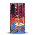 foodie queen back phone cover | glass case for samsung galaxy s24 plus