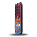 foodie queen back phone cover | glass case for samsung galaxy s24 fe