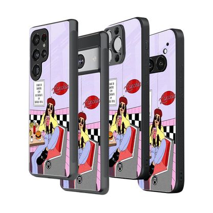 Stylish Glass Back Case for All Smartphones – iPhone, Samsung, OnePlus, Pixel, Redmi, Oppo, Vivo, Motorola