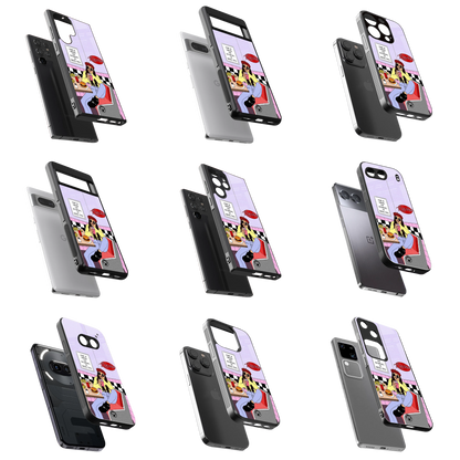 Durable Glass Back Mobile Case for iPhone, Samsung, OnePlus, Google Pixel, Redmi, Vivo, Oppo