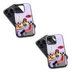 Trendy Glass Back Mobile Case for iPhone, Samsung, Redmi, OnePlus, Google Pixel, Motorola