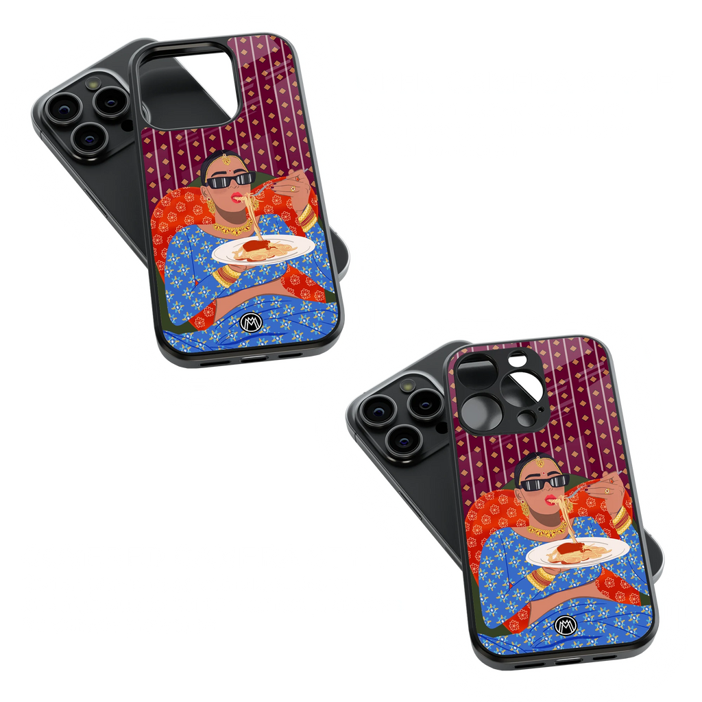 Trendy Glass Back Mobile Case for iPhone, Samsung, Redmi, OnePlus, Google Pixel, Motorola