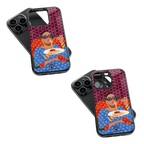 Trendy Glass Back Mobile Case for iPhone, Samsung, Redmi, OnePlus, Google Pixel, Motorola