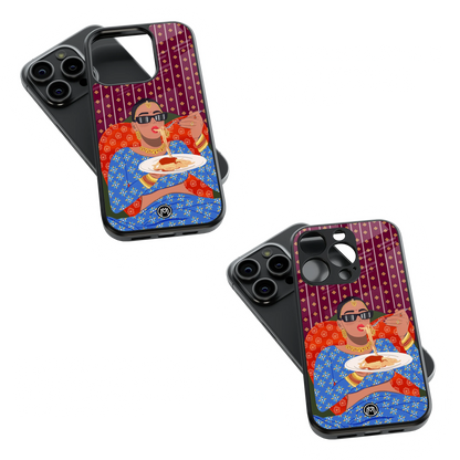 Trendy Glass Back Mobile Case for iPhone, Samsung, Redmi, OnePlus, Google Pixel, Motorola
