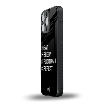 football loop back phone cover | glass case for iphone 13 pro max