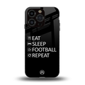 football loop back phone cover | glass case for iphone 13 pro