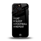 football loop back phone cover | glass case for iphone 13 pro