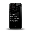 football loop back phone cover | glass case for iphone 13