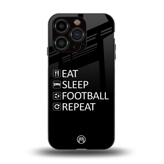 football loop back phone cover | glass case for iphone 15 pro