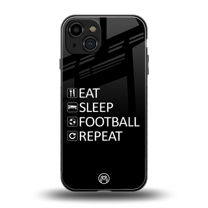football loop back phone cover | glass case for iphone 15