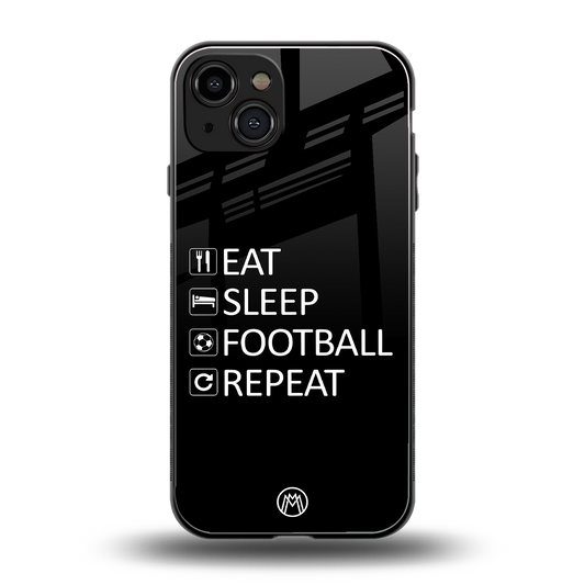football loop back phone cover | glass case for iphone 15