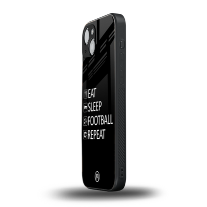 football loop back phone cover | glass case for iphone 14