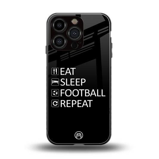 football loop back phone cover | glass case for iphone 16 pro