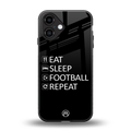 football loop back phone cover | glass case for iphone 16