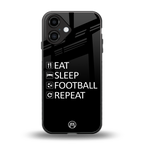 football loop back phone cover | glass case for iphone 16