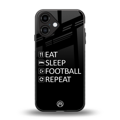 football loop back phone cover | glass case for iphone 16