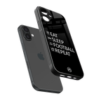 football loop back phone cover | glass case for iphone 16