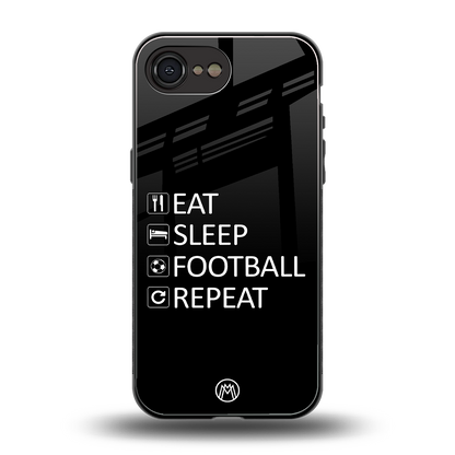 football loop back phone cover | glass case for iphone 16e