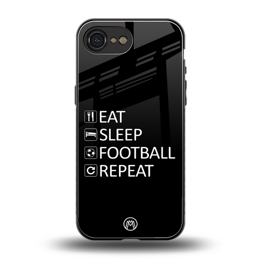 football loop back phone cover | glass case for iphone 16e