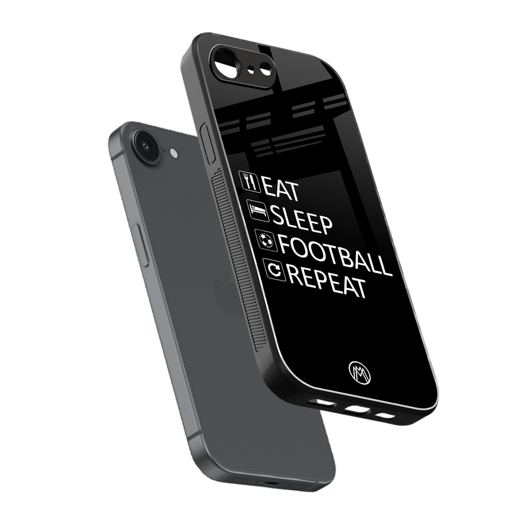 football loop back phone cover | glass case for iphone 16e