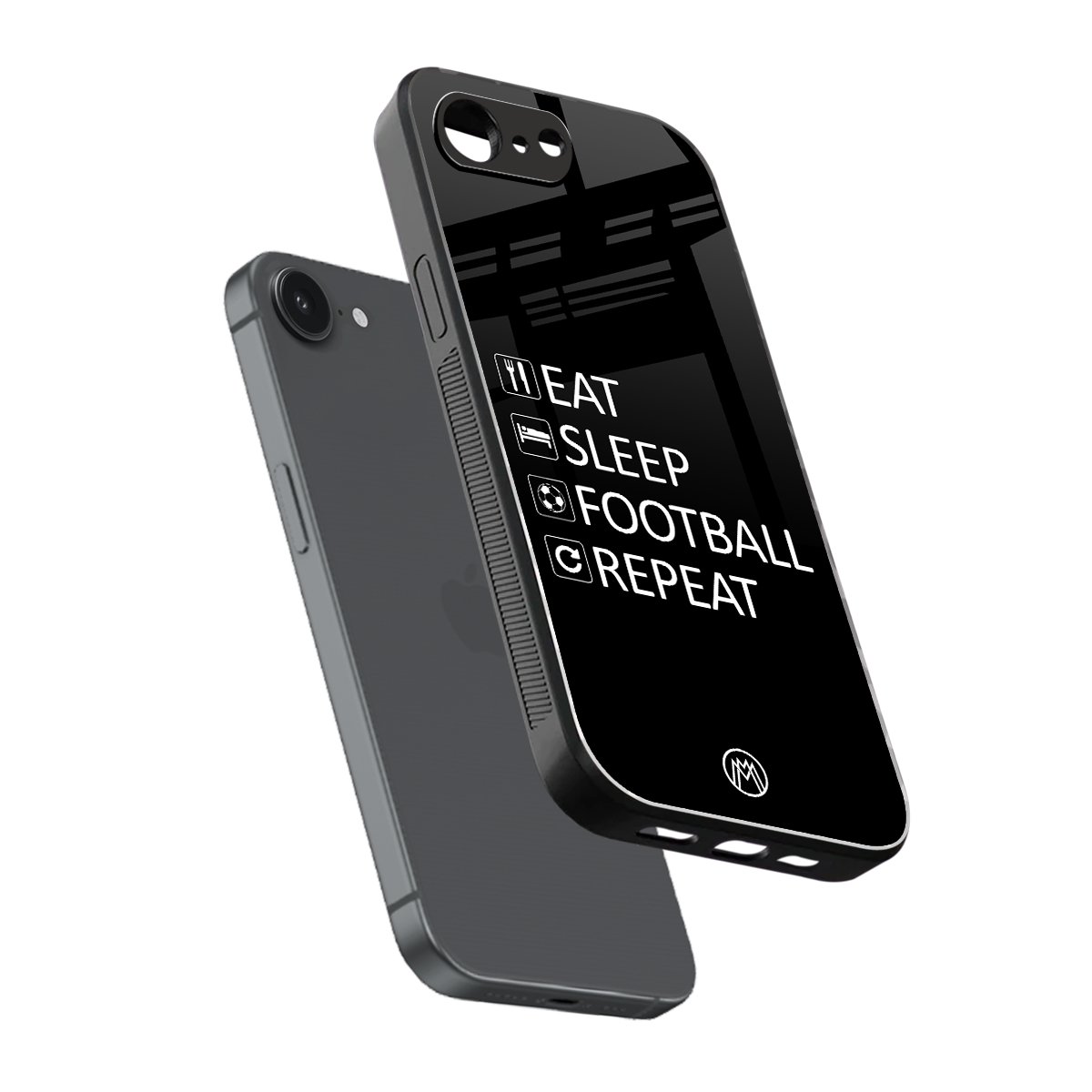 football loop back phone cover | glass case for iphone 16e