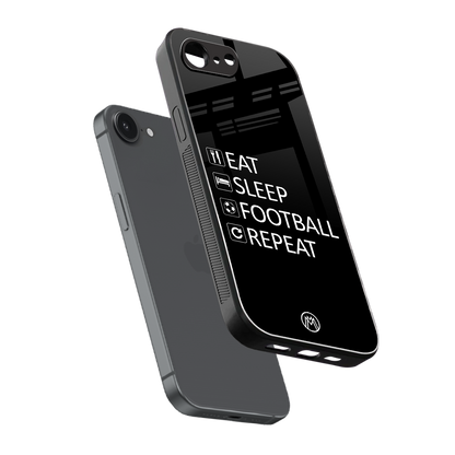 football loop back phone cover | glass case for iphone 16e