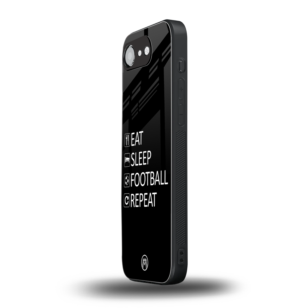 football loop back phone cover | glass case for iphone 16e